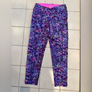 Lilly Pulitzer Women’s Luxletic Leggings in Purple Floral